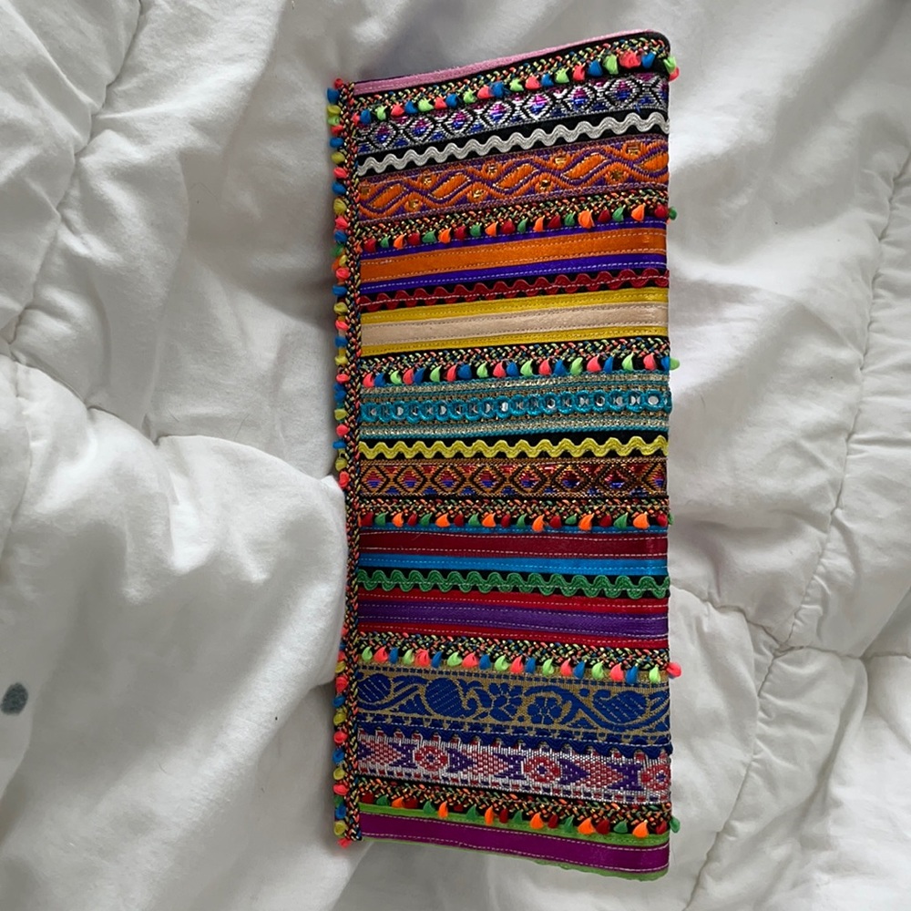 Hand made clutch